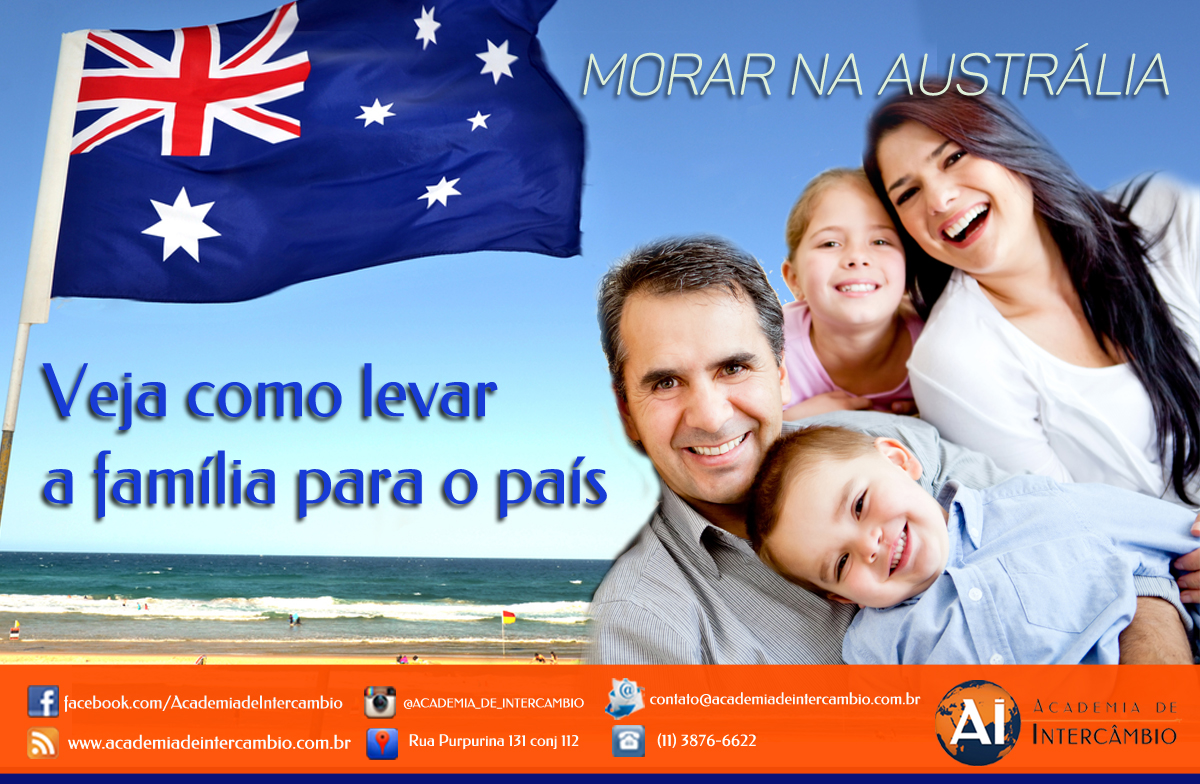 Como levar a família para a Australia